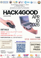 HACK4GOOD 2026 Hackathon Poster